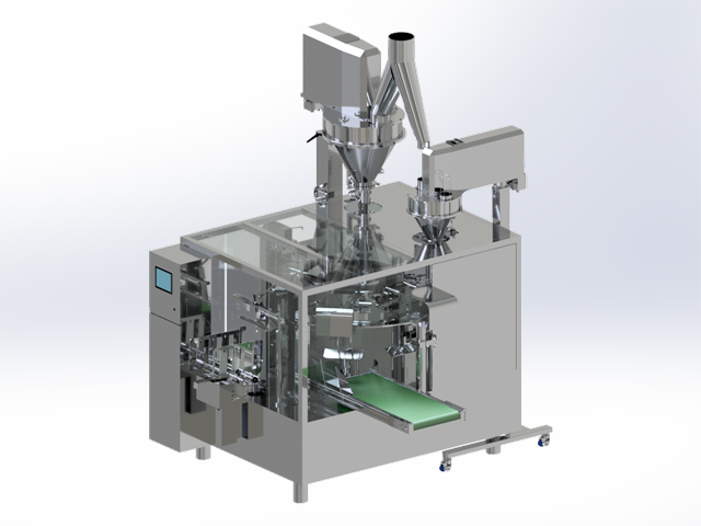 密闭式旋转给袋机全新亮相